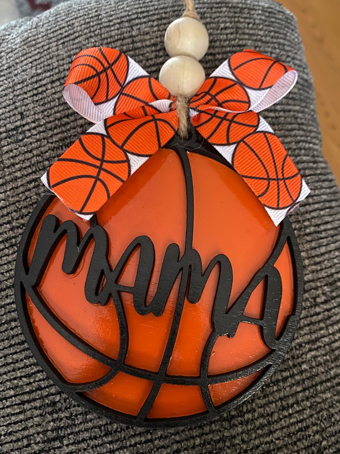Basketball Car Charm