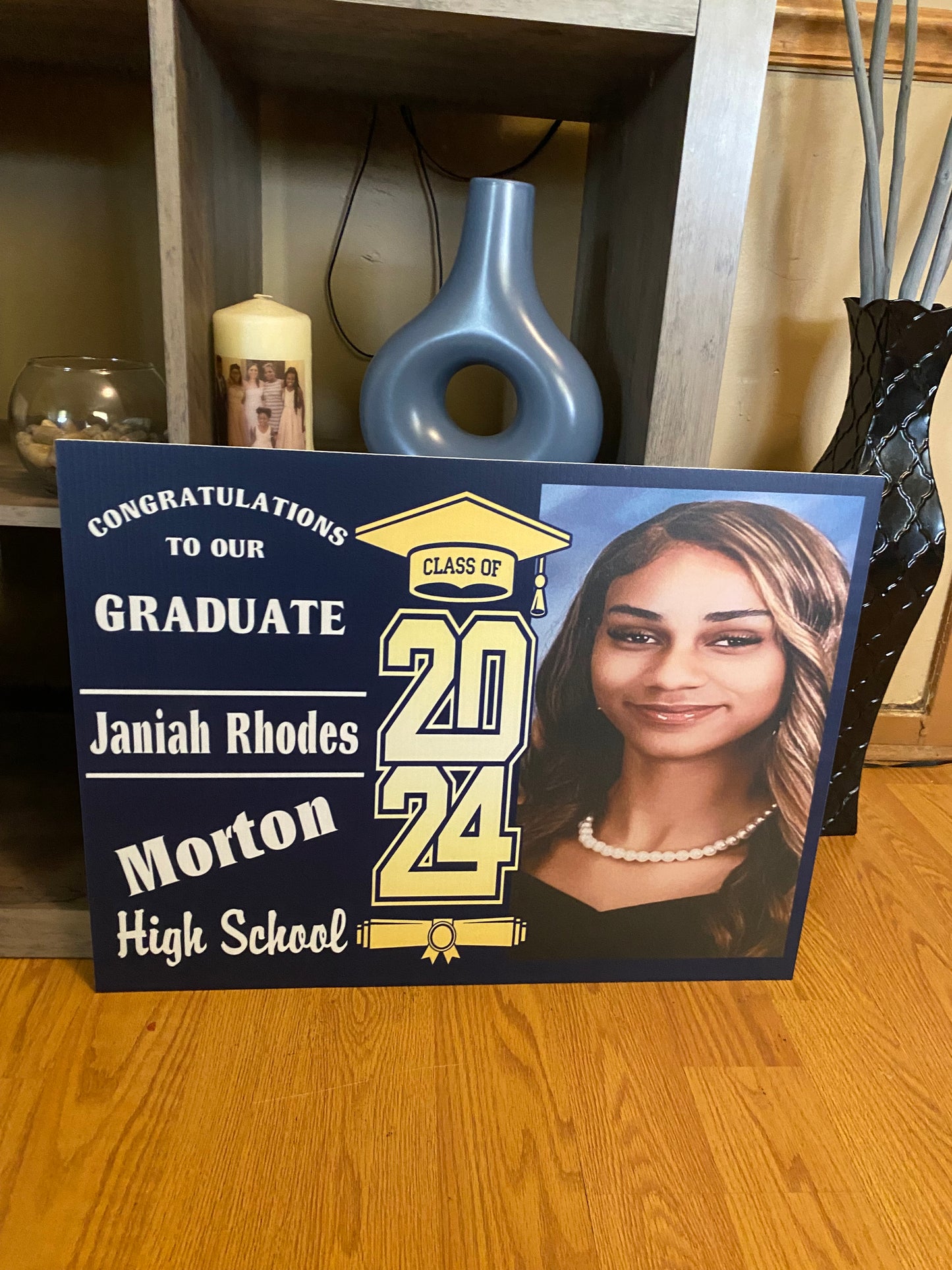 Yard signs 18x24 w/metal stake