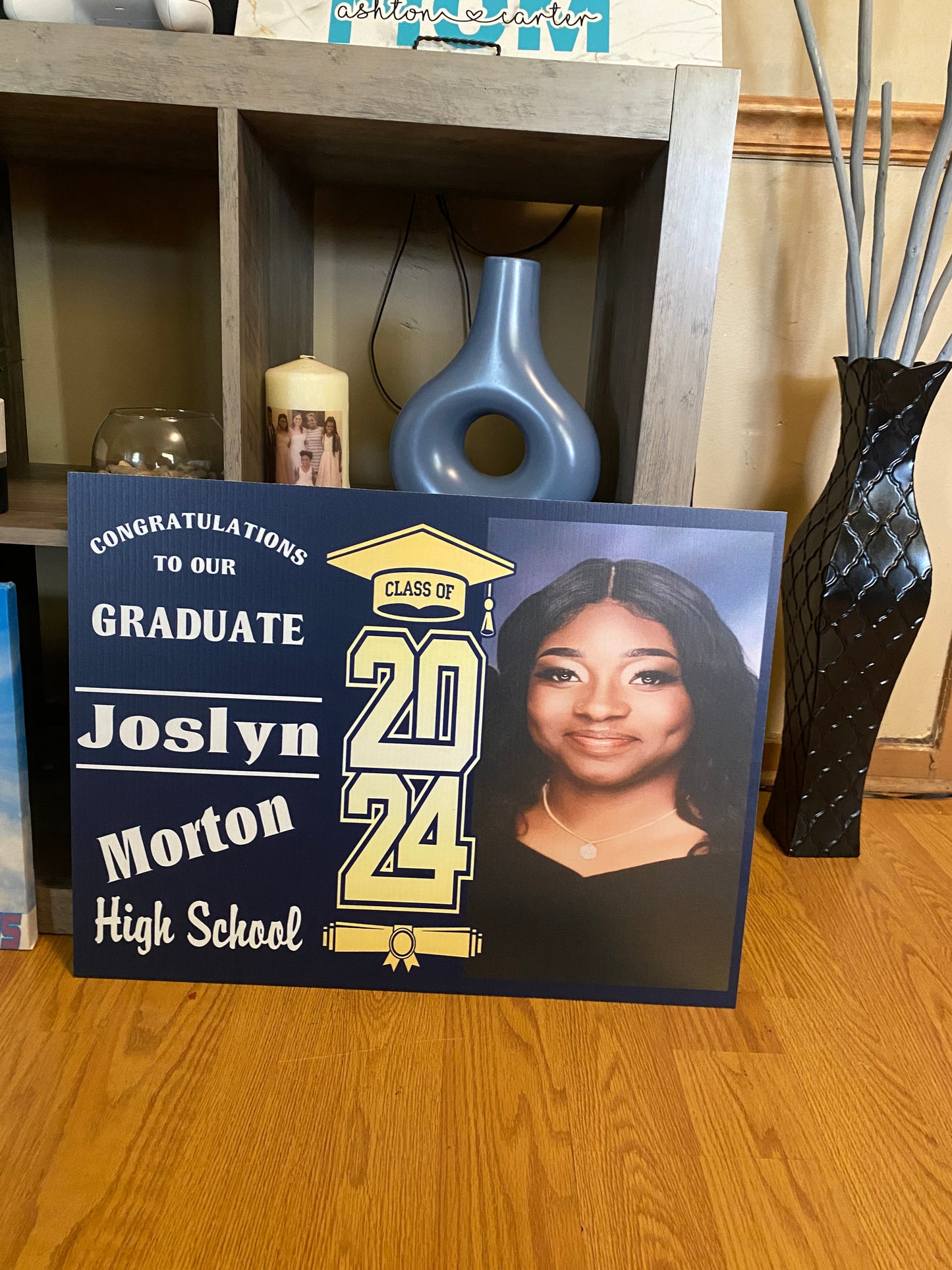 Yard signs 18x24 w/metal stake