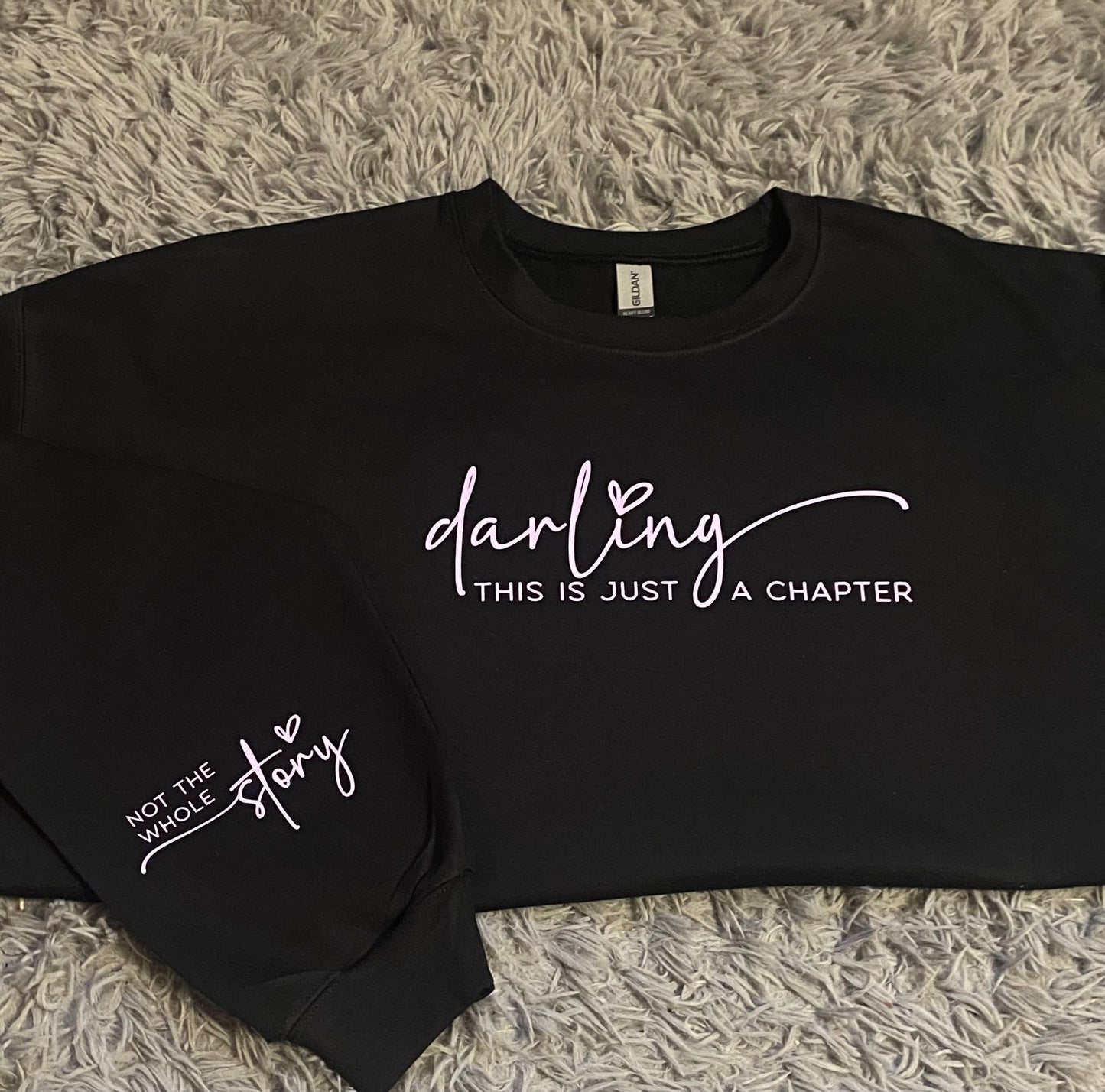 CREWNECK THIS IS JUST A CHAPTER SWEATSHIRT