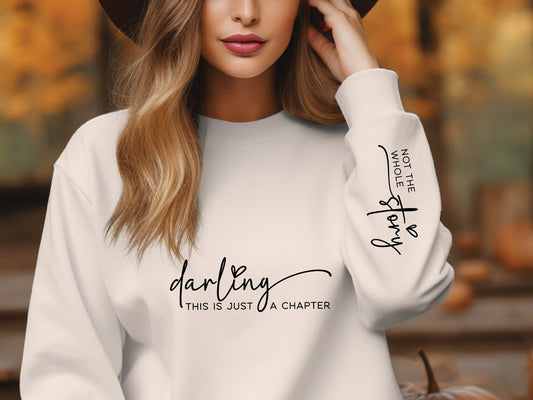 CREWNECK THIS IS JUST A CHAPTER SWEATSHIRT