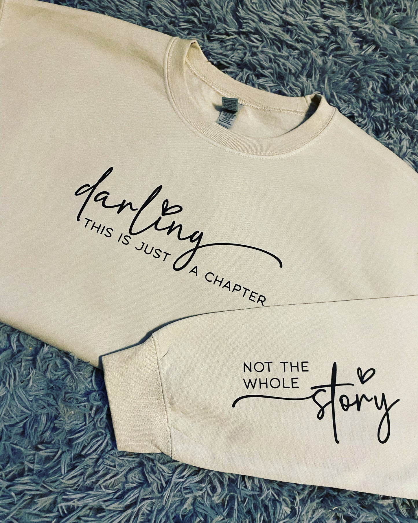 CREWNECK THIS IS JUST A CHAPTER SWEATSHIRT