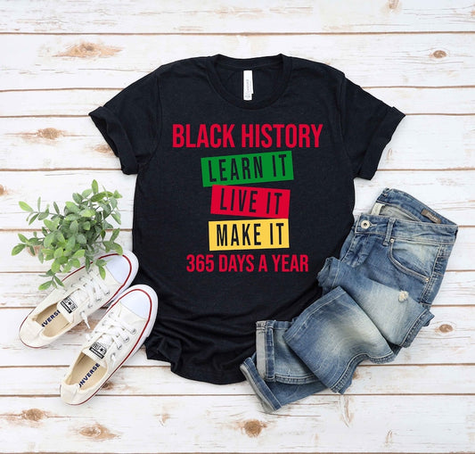 black history tshirt